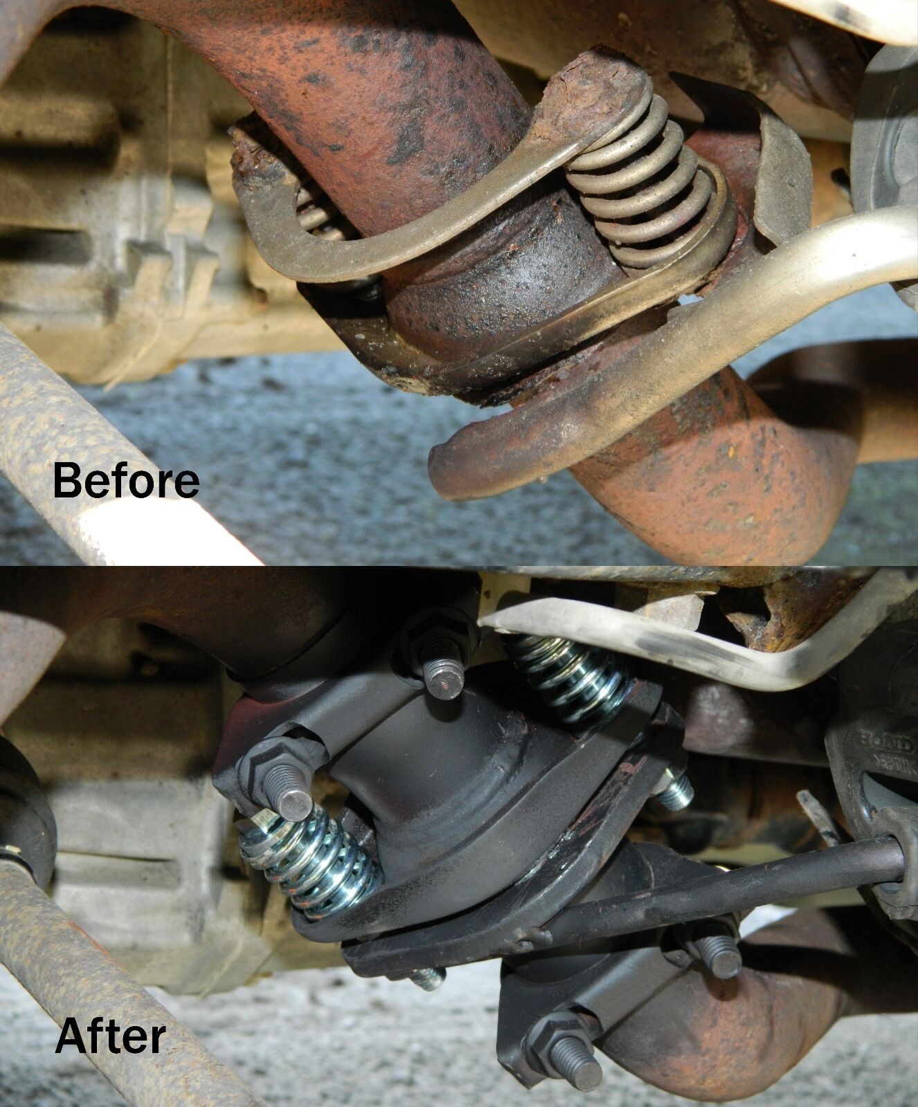 1 3/4" 1.75" Exhaust Muffler Flange Pipe Repair Spherical Joint for Honda Subaru