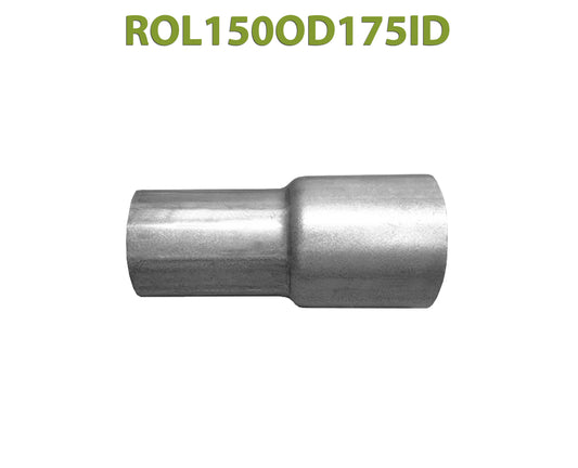 ROL150OD175ID 548533 1 1/2” OD to 1 3/4” ID Universal Exhaust Component to Pipe Adapter Reducer
