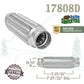 1.875" (1 7/8 in.) x 8" Flex Pipe Exhaust Coupling Quality Stainless Heavy Duty