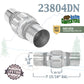 2.375" (2 3/8") x 4" x 8" in. Flex Pipe Exhaust Coupling Stainless Heavy Duty