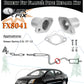 FX8041 2 1/8" Semi Direct Fit Exhaust Muffler Pipe Flange Repair Kit w/ Gasket