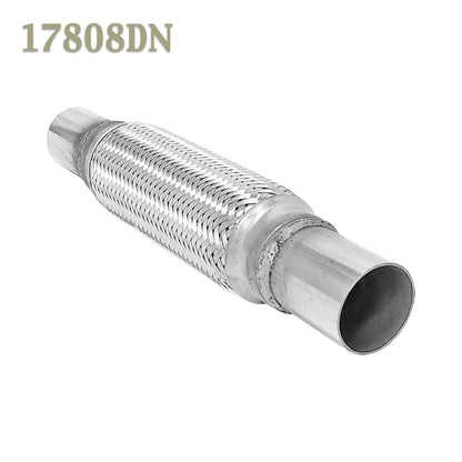 1.875" (1 7/8") x 8" x 12" Flex Pipe Exhaust Coupling Quality Stainless Heavy Duty
