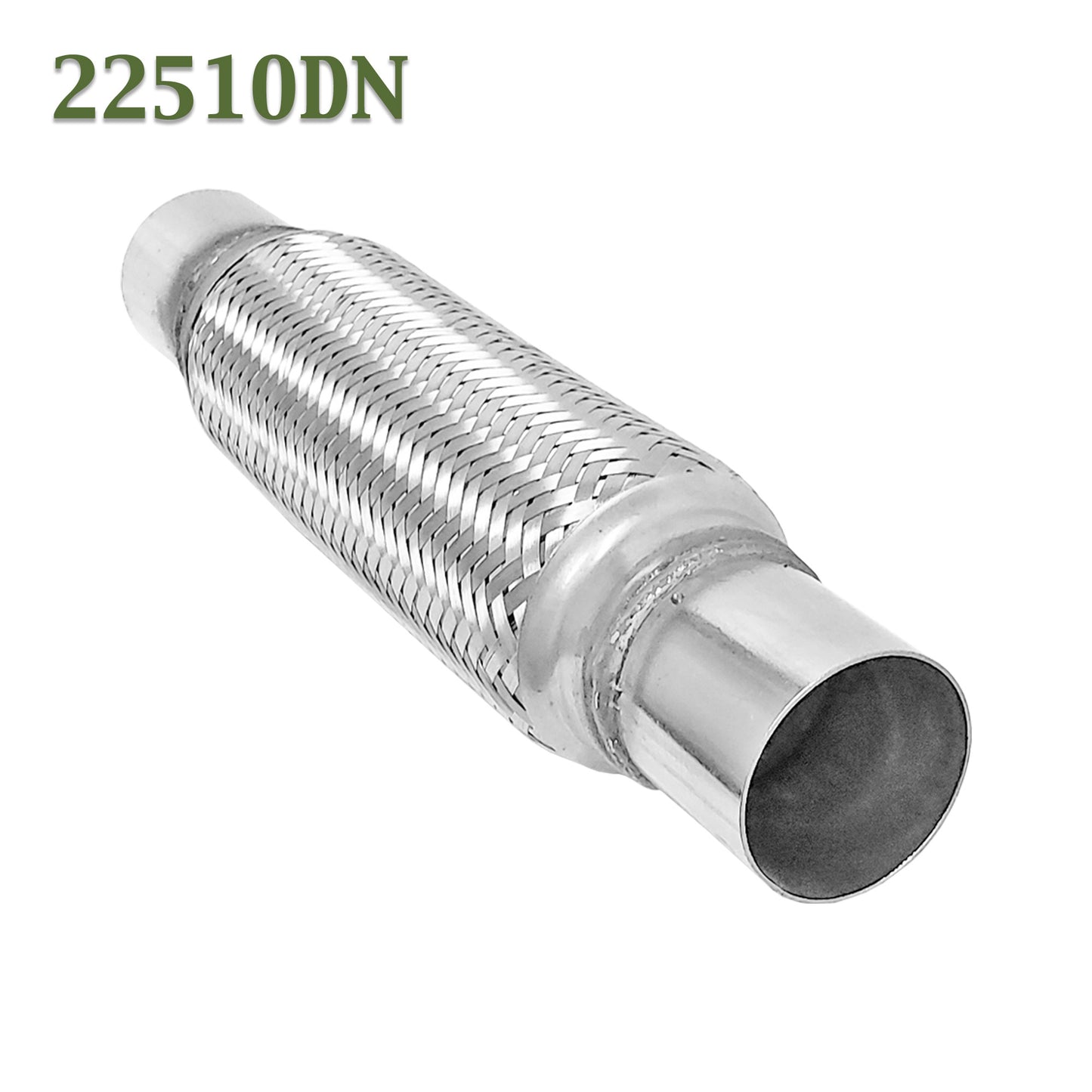 2.25" (2 1/4") x 10" x 14" Flex Pipe Exhaust Coupling Quality Stainless Heavy Duty