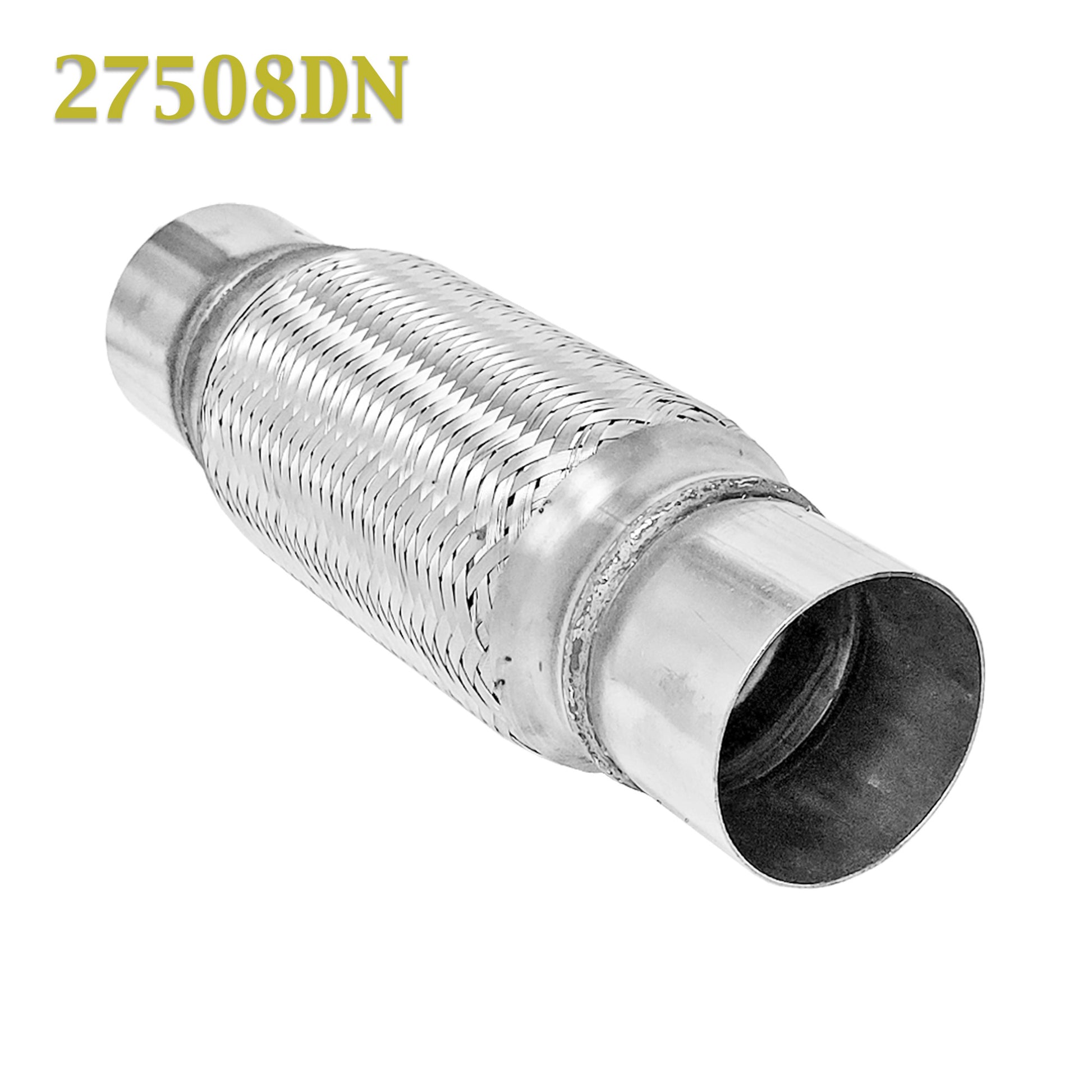 2.75 (2 3/4 in.) x 8 x 12 Flex Pipe Exhaust Coupling Stainless Heavy Duty