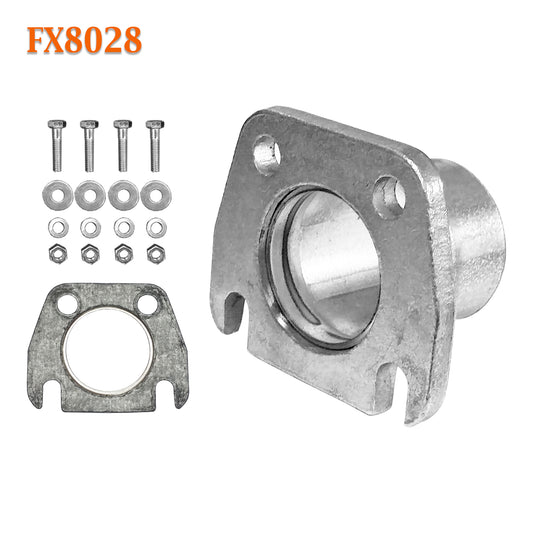 FX8028 2" ID Semi Direct Fit Exhaust Converter Pipe Flange Repair Kit w/ Gasket