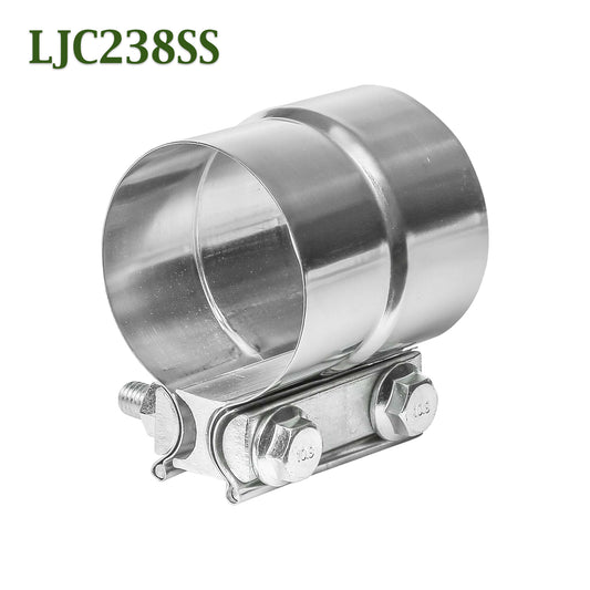 2 3/8" 2.375 Lap Joint Seal Exhaust Clamp Bear River Quality Stainless