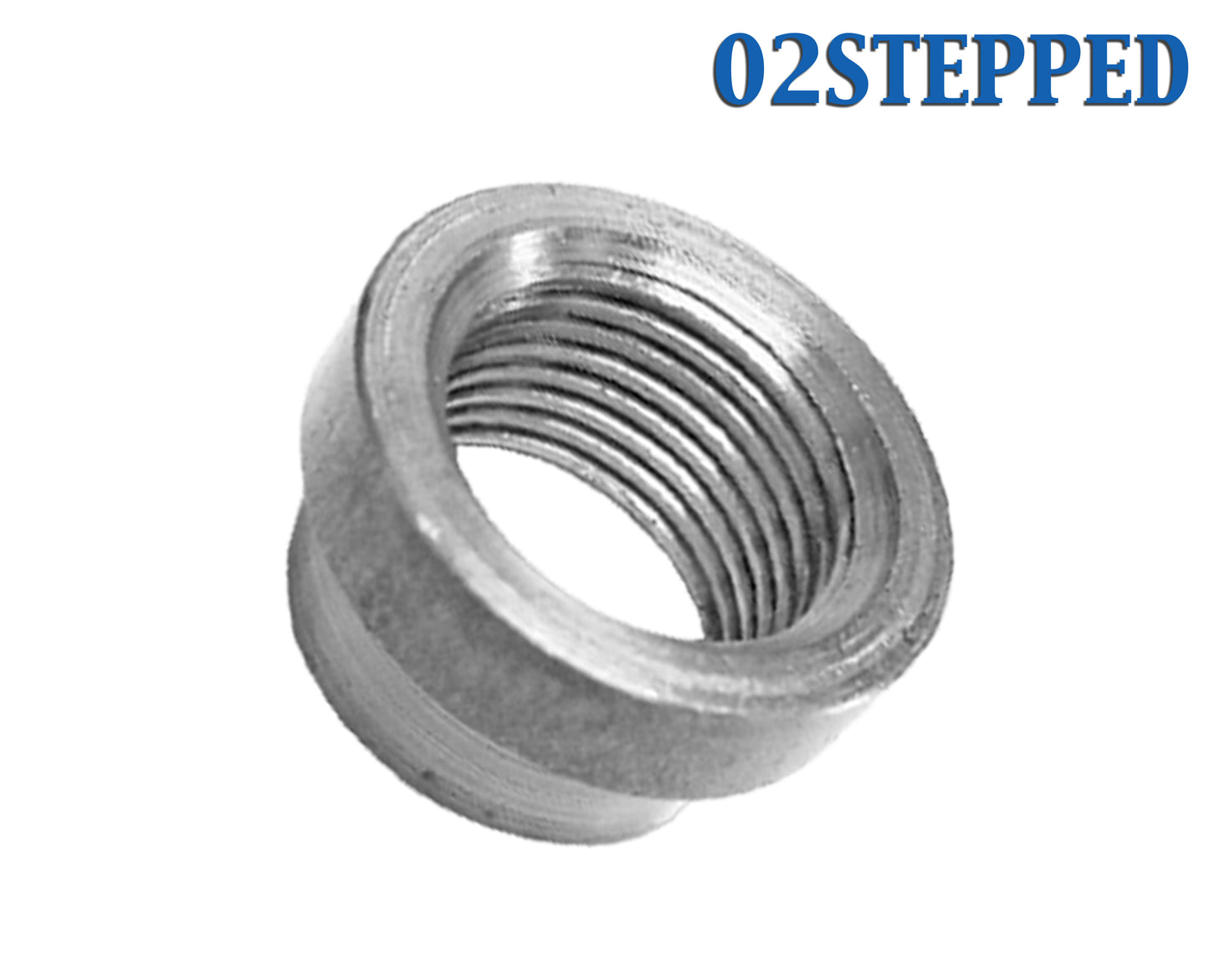 O2STEPPED O2 Oxygen Sensor Stepped Style Bung Port Boss Nut Fitting 18mm