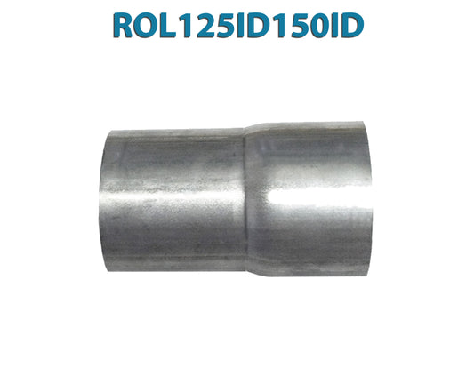 ROL125ID150ID 617581 1 1/4” ID to 1 1/2” ID Universal Exhaust Pipe to Pipe Adapter Reducer