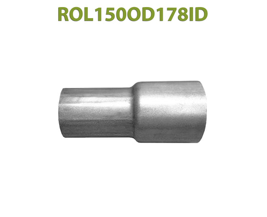 ROL150OD178ID 548534 1 1/2” OD to 1 7/8” ID Universal Exhaust Component to Pipe Adapter Reducer