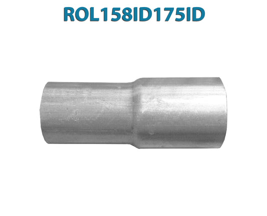 ROL158ID175ID 548550 1 5/8” ID to 1 3/4” ID Universal Exhaust Pipe to Pipe Adapter Reducer