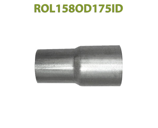 ROL158OD175ID 548552 1 5/8” OD to 1 3/4” ID Universal Exhaust Component to Pipe Adapter Reducer