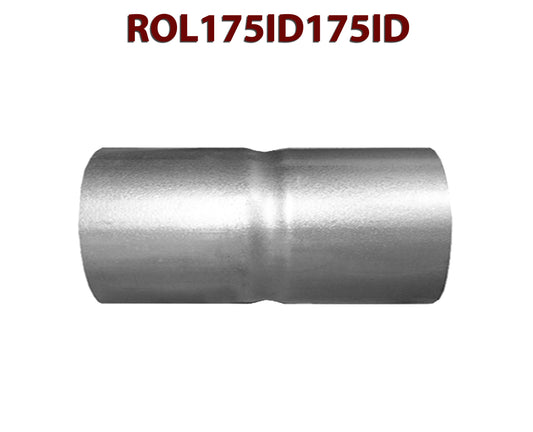 ROL175ID175ID 548529 1 3/4" ID to 1 3/4” ID Universal Exhaust Pipe to Pipe Coupling Connector