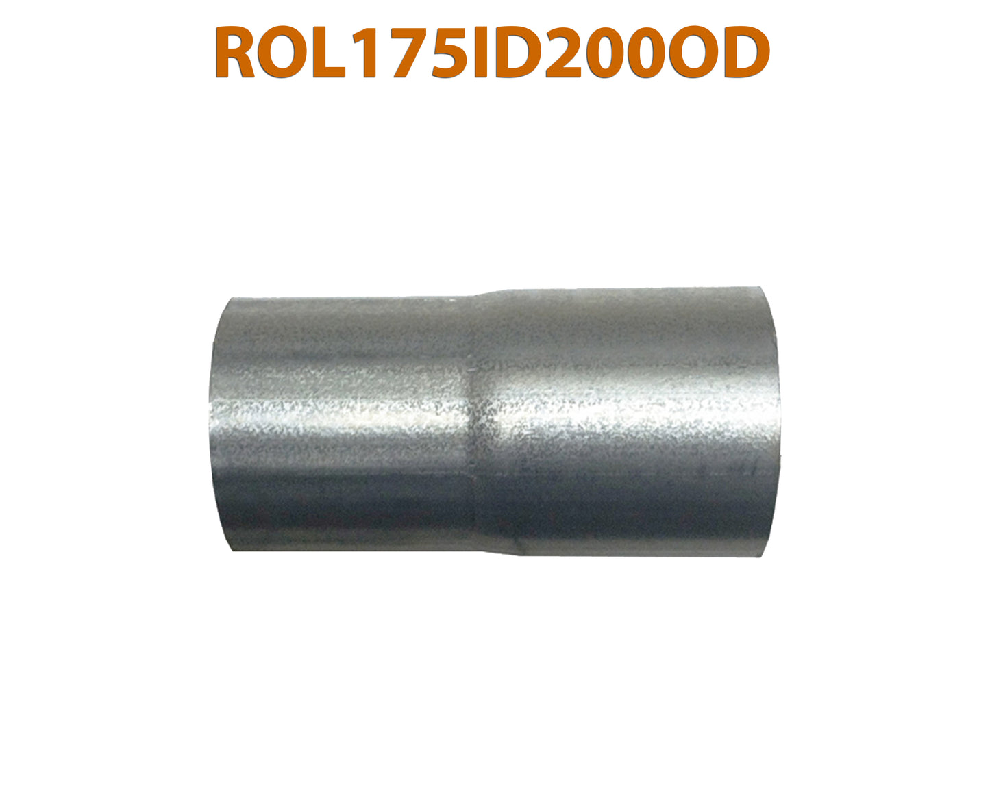 ROL175ID200OD 548507 1 3/4” ID to 2” OD Universal Exhaust Pipe to Component Adapter Reducer