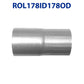 ROL178ID178OD 548538 1 7/8” ID to 1 7/8” OD Universal Exhaust Pipe to Component Coupling Connector