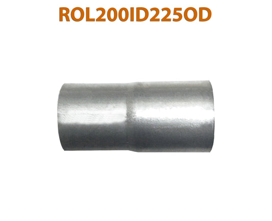 ROL200ID225OD 548523 2” ID to 2 1/4” OD Universal Exhaust Pipe to Component Adapter Reducer