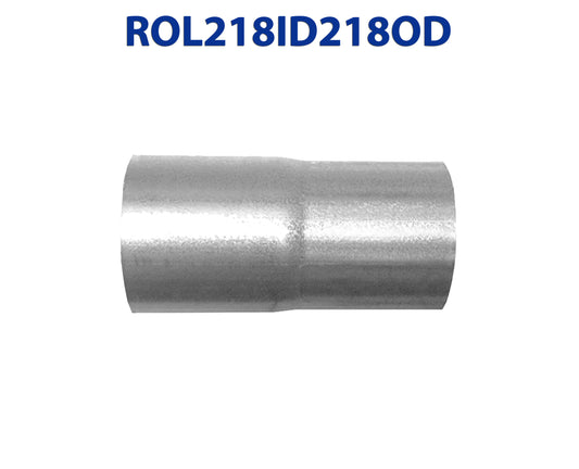 ROL218ID218OD 548525 2 1/8” ID to 2 1/8” OD Universal Exhaust Pipe to Component Coupling Connector