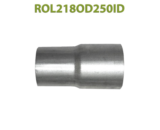 ROL218OD250ID 548540 2 1/8” OD to 2 1/2” ID Universal Exhaust Component to Pipe Adapter Reducer