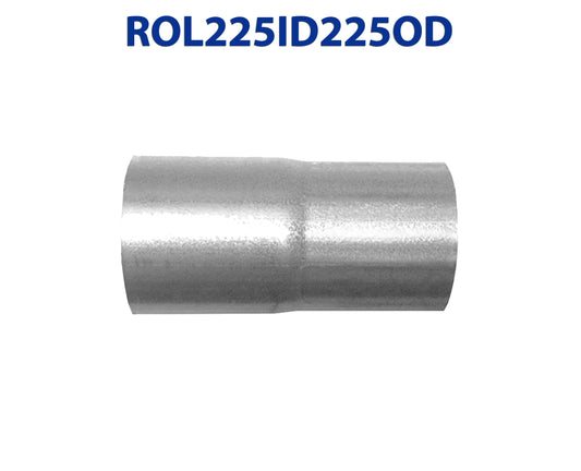 ROL225ID225OD 548512 2 1/4” ID to 2 1/4” OD Universal Exhaust Pipe to Component Coupling Connector