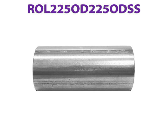 ROL225OD225ODSS 648218 2 1/4” OD to 2 1/4” OD Stainless Steel Exhaust Component to Component Insert Coupling