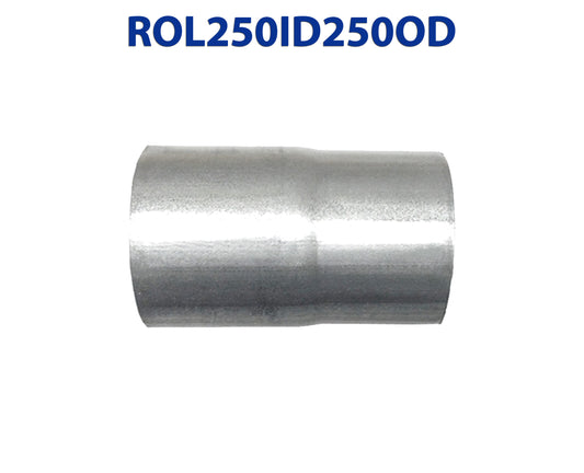 ROL250ID250OD 548517 2 1/2” ID to 2 1/2” OD Universal Exhaust Pipe to Component Coupling Connector