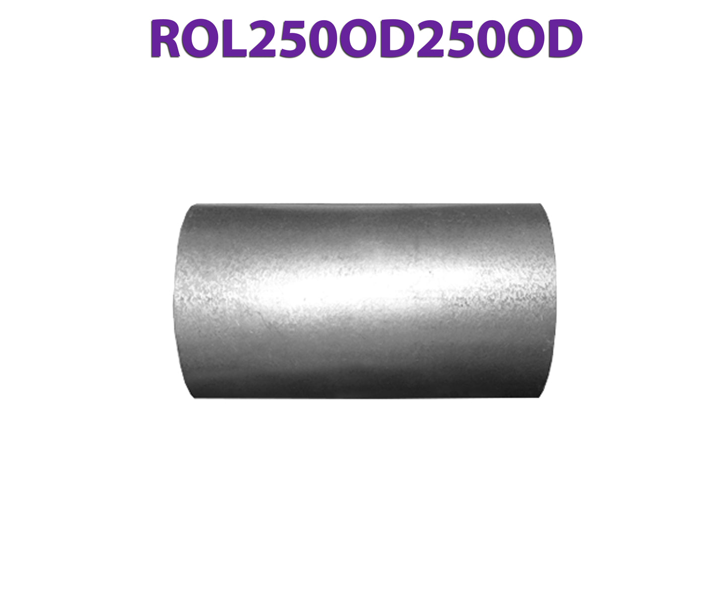 ROL250OD250OD 617570 2 1/2” OD to 2 1/2” OD Universal Exhaust Component to Component Insert Coupling