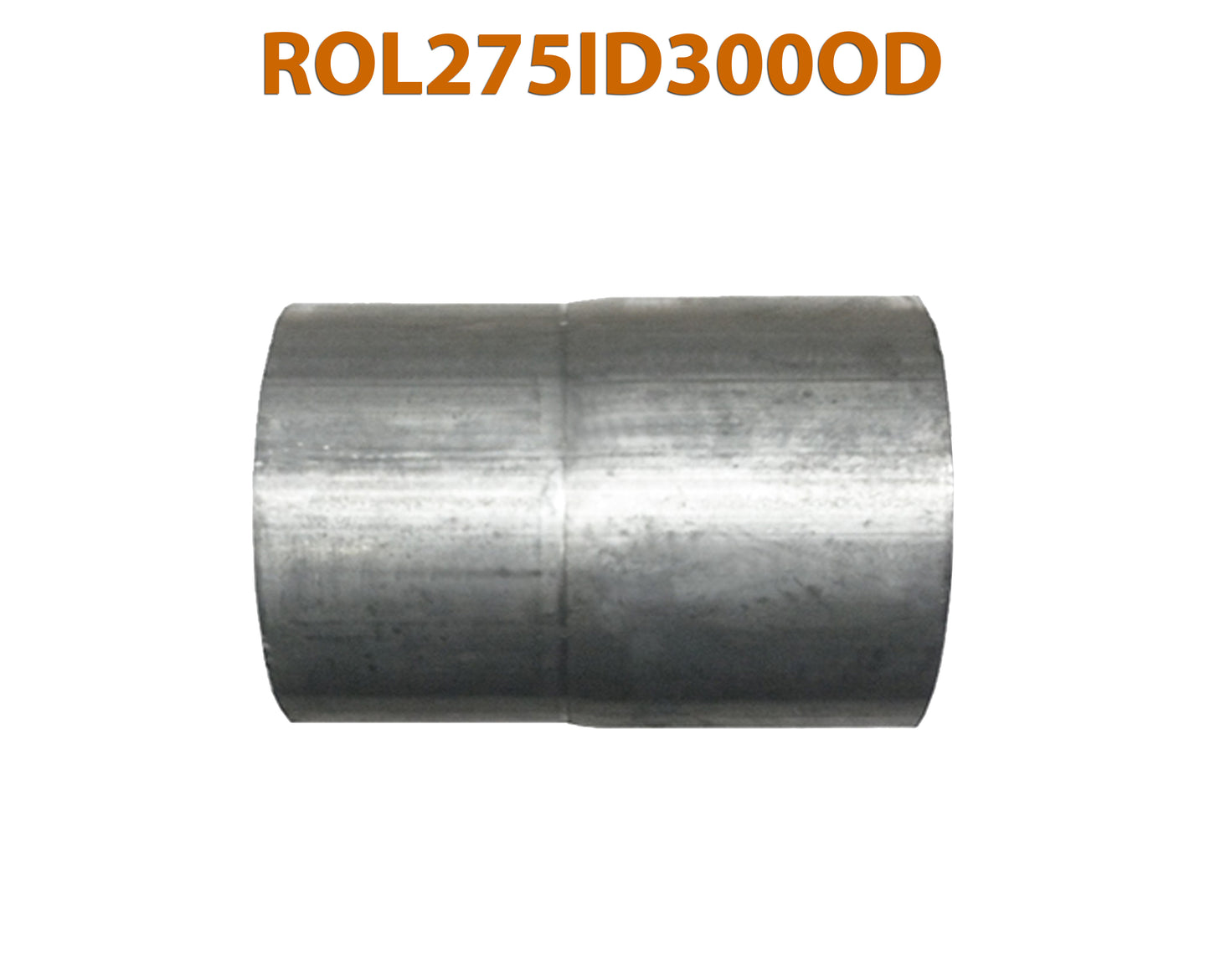 ROL275ID300OD 548588 2 3/4" ID to 3" OD Universal Exhaust Pipe to Component Adapter Reducer