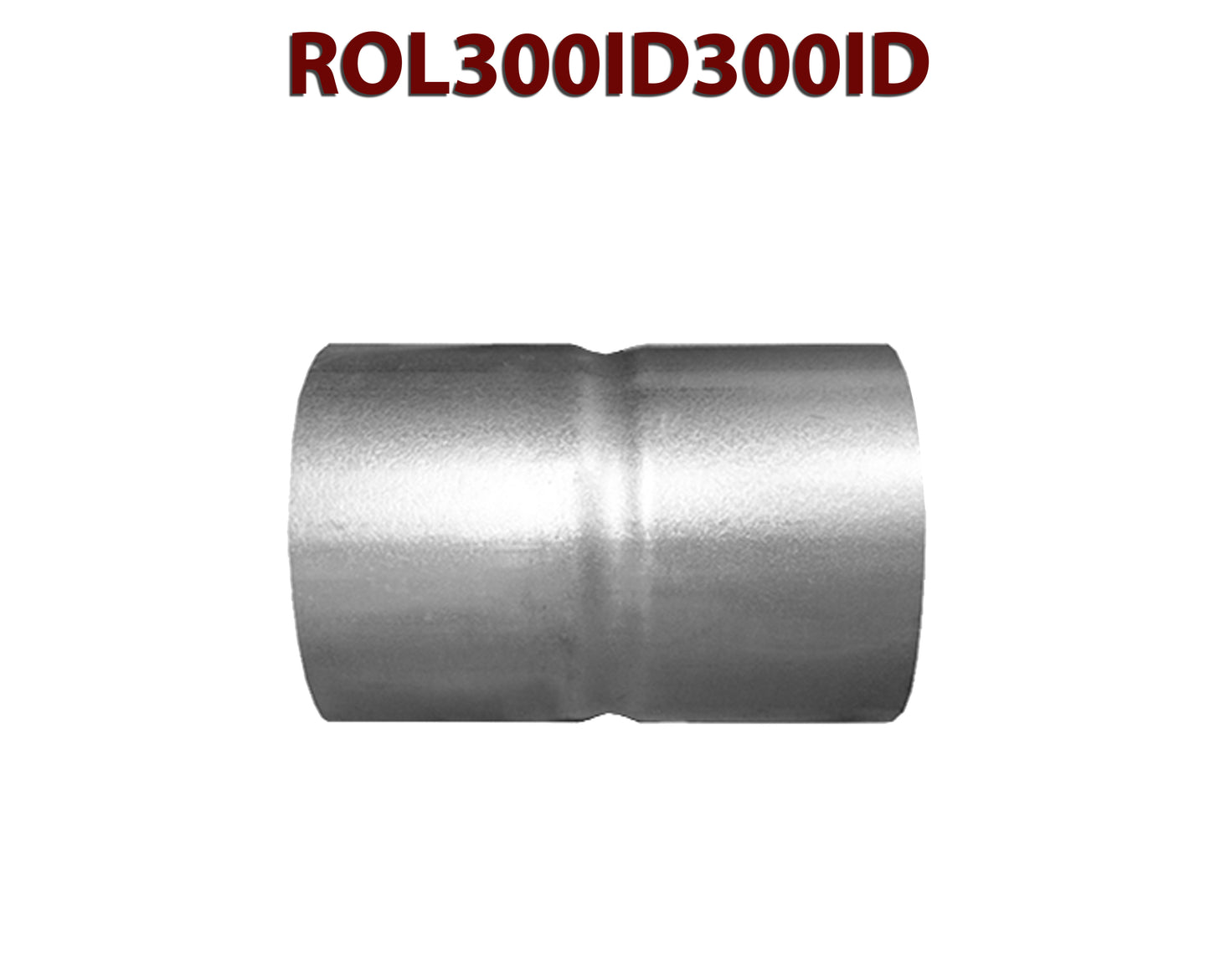 ROL300ID300ID 548582 3” ID to 3” ID Universal Exhaust Pipe to Pipe Coupling Connector