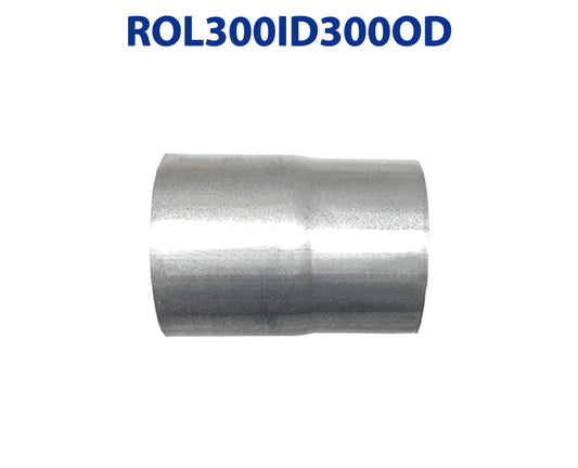 ROL300ID300OD 548581 3” ID to 3” OD Universal Exhaust Pipe to Component Coupling Connector